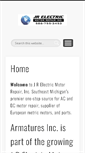 Mobile Screenshot of jrelectricmotorrepair.com